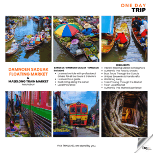 DAMNOEN SADUAK FLOATING MARKET